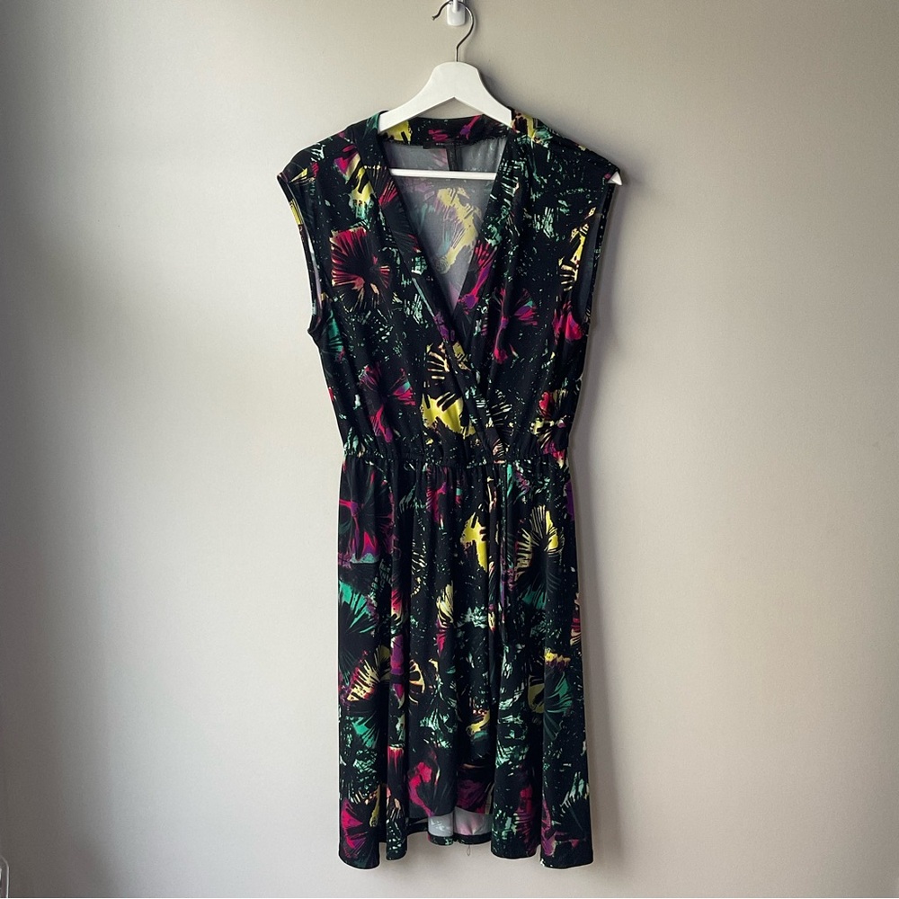 BCBGMaxAzria Firecracker Swing Dress Medium